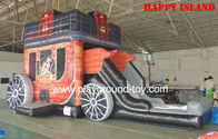 China Auto-Thema-Kinderaufblasbares Prahler-Dia mit 0.55mm PVC für Vergnügungspark RQL-00304 Verteiler 
