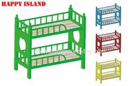 China Vorschulmöbel-Plastiketagenbett-Kindertagesstätten-Klassenzimmer-Möbel mit unterschiedlicher Farbe und europäischem Standard Verteiler 