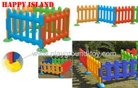 Am Besten Glücklicher Insel-Spielplatz scherzt Spielwaren verfügbaren Farbe des Kinderder plastikzaun-4 m Verkauf