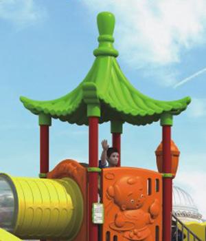 Spielplatz im Freien stellt Spielplatzgeräte im Freien für Vergnügungspark ein