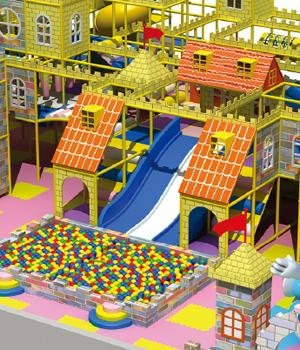 Kleinkind-Kinderinnenspielplatzgeräte mit materieller LLDPE Schloss-Reihe des Nahrungsmittelgrad-