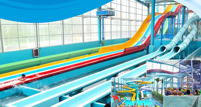 Der Körper-Wasserrutsche-Fiberglas-Pool-Dias der galvanisierte Stahlwasser-Park-Ausrüstungs-Kinder