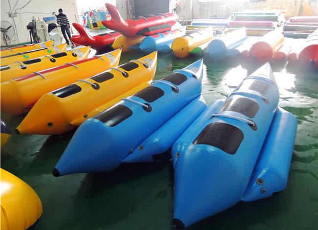 Aufblasbare Boote Gewohnheit PVCs, Wasser-Unterhaltungs-sich hin- und herbewegende Boote für Kinder RQL-00401