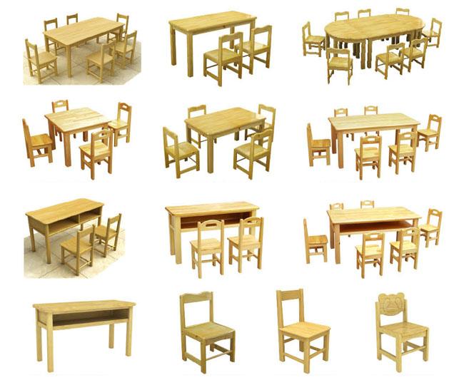 Feste hölzerne Kindergarten-Klassenzimmer-Möbel-Tabelle für das Kinderlernen
