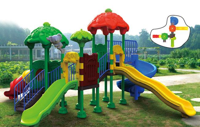 Dorf-Kleinkind-Spielplatz im Freien scherzt Spielwaren für den freien Entwurf, der in China hergestellt wird