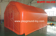 China Orange wasserdichte Kinderaufblasbares Prahler-Luft-Zelt mit Oxford-Stoff und PVC-Beschichtung für Ourdoor RQL-00102 Verteiler 