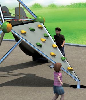 Kinder im Freien, die Ausrüstung für Kinder, Kindergarten-kletternde Rahmen für Vergnügungspark klettern